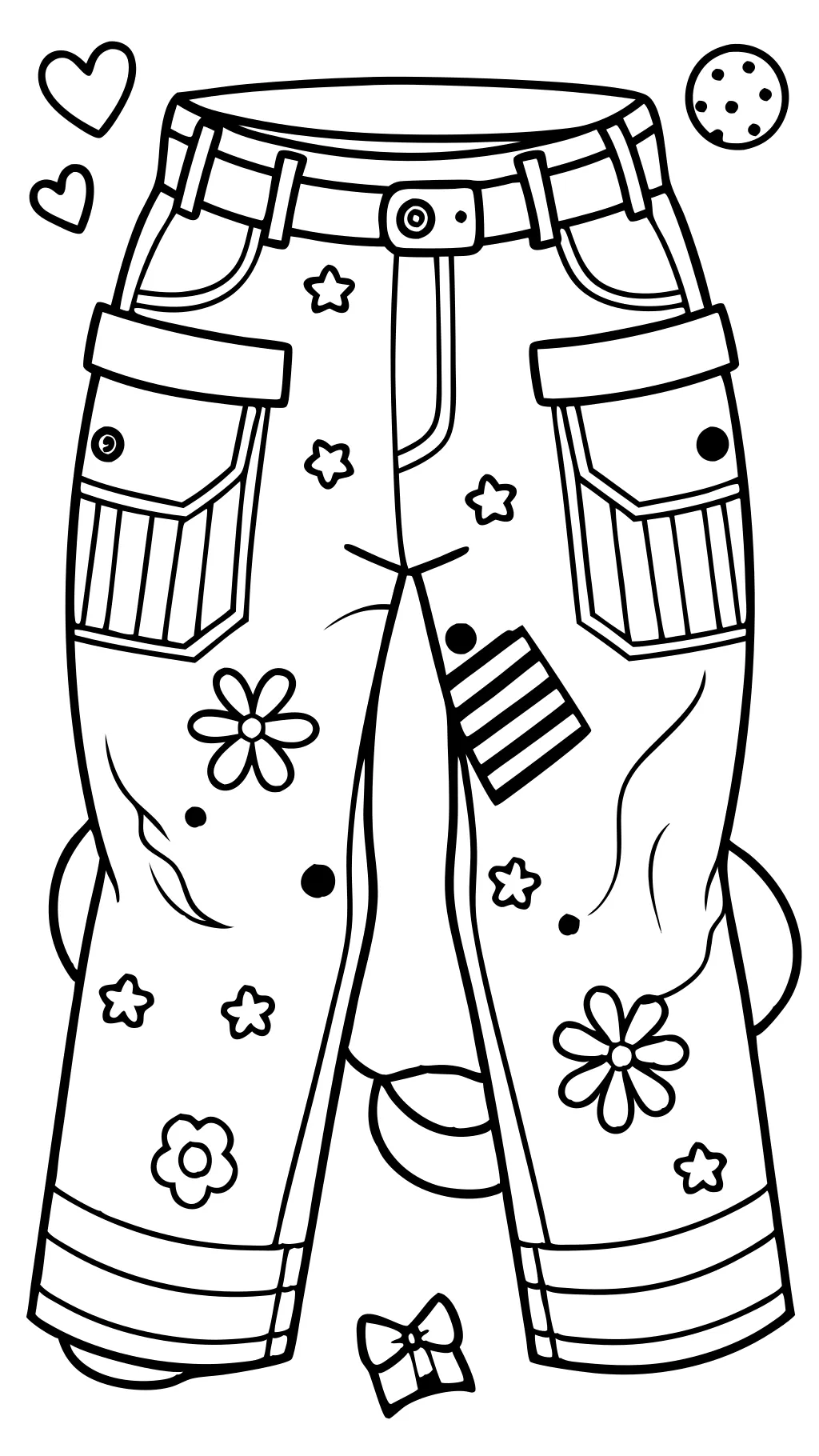 pants coloring page